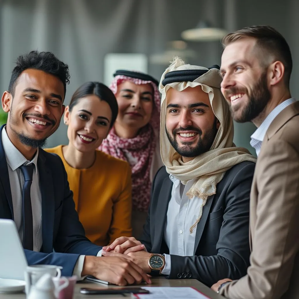 قوة عاملة متنوعة في الإمارات