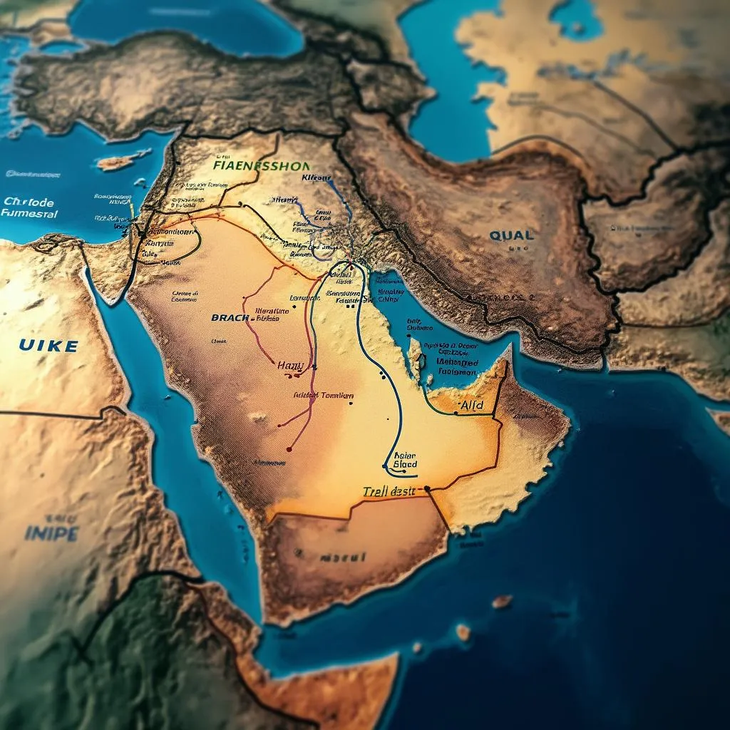 الموقع الاستراتيجي لدولة الإمارات